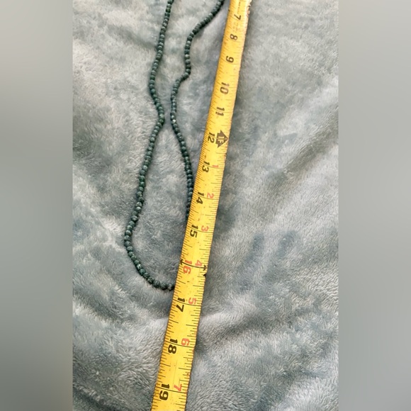 Boho style beaded wrap bracelet and vintage authentic turquoise necklace. - Picture 3 of 6